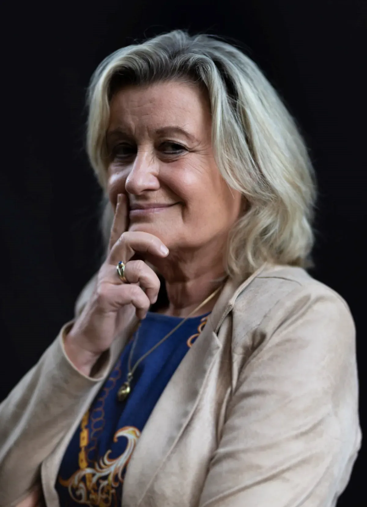 Portret van Annette Nobuntu Mul, oprichtster van de Ubuntu Society.